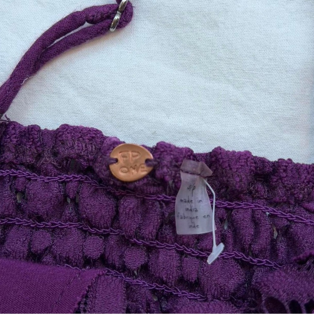 Free People Deep Purple Lace Bralette - Picture 4 of 4